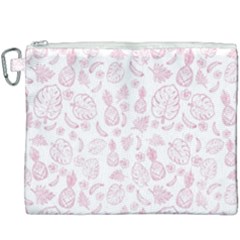 Tropical Pattern Canvas Cosmetic Bag (xxxl)