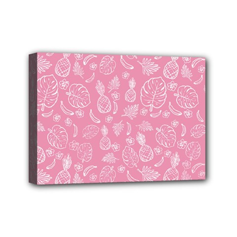 Tropical Pattern Mini Canvas 7  X 5  (stretched) by Valentinaart