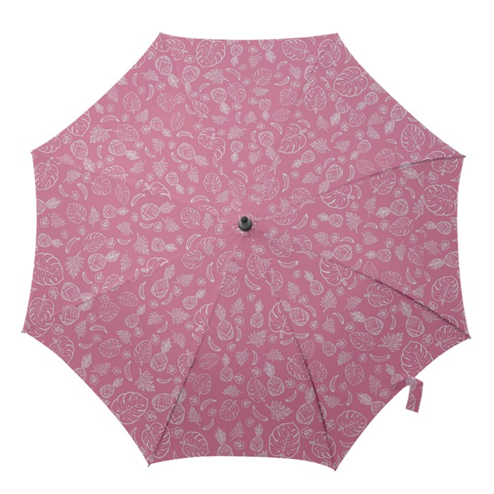 Tropical pattern Hook Handle Umbrellas (Large)