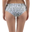 Tropical pattern Reversible Mid-Waist Bikini Bottoms View4