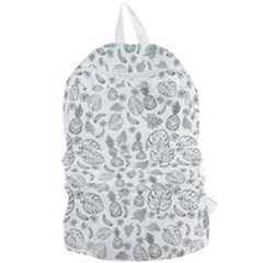 Tropical Pattern Foldable Lightweight Backpack