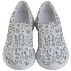 Tropical Pattern Kids  Lightweight Slip Ons