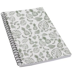 Tropical Pattern 5 5  X 8 5  Notebook