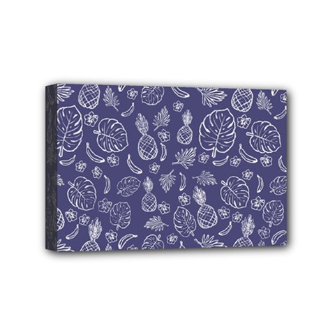 Tropical Pattern Mini Canvas 6  X 4  (stretched) by Valentinaart