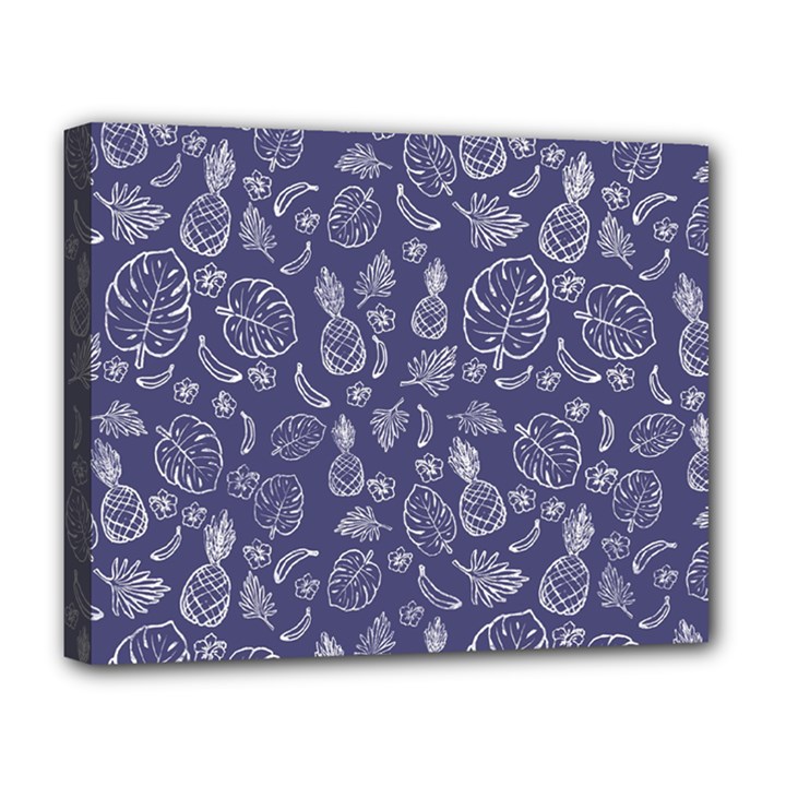 Tropical pattern Deluxe Canvas 20  x 16  (Stretched)