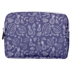 Tropical Pattern Make Up Pouch (medium)