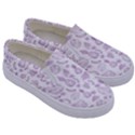 Tropical pattern Kids  Canvas Slip Ons View3