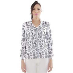 Tropical Pattern Windbreaker (women)