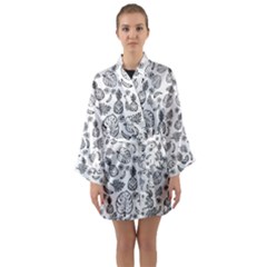 Tropical Pattern Long Sleeve Kimono Robe by Valentinaart