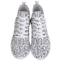 Tropical Pattern Men s Lightweight High Top Sneakers