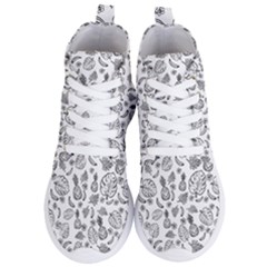 Tropical Pattern Women s Lightweight High Top Sneakers