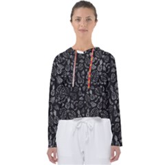 Tropical Pattern Women s Slouchy Sweat