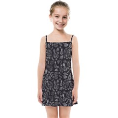 Tropical Pattern Kids  Summer Sun Dress