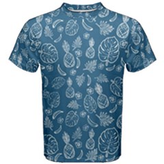 Tropical Pattern Men s Cotton Tee by Valentinaart