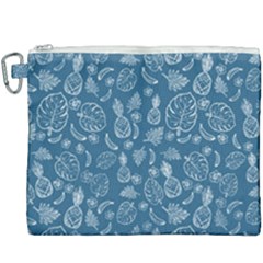 Tropical Pattern Canvas Cosmetic Bag (xxxl)