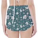 Tropical pattern High-Waisted Bikini Bottoms View2