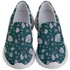 Tropical Pattern Kids  Lightweight Slip Ons