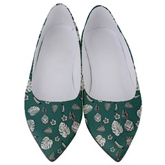 Tropical Pattern Women s Low Heels