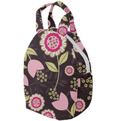 Flowers Wallpaper Floral Decoration Travel Backpacks