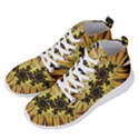 Fractal Art Colorful Pattern Men s Lightweight High Top Sneakers View2