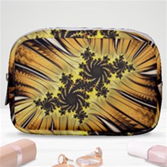 Fractal Art Colorful Pattern Make Up Pouch (small)