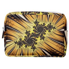 Fractal Art Colorful Pattern Make Up Pouch (medium)