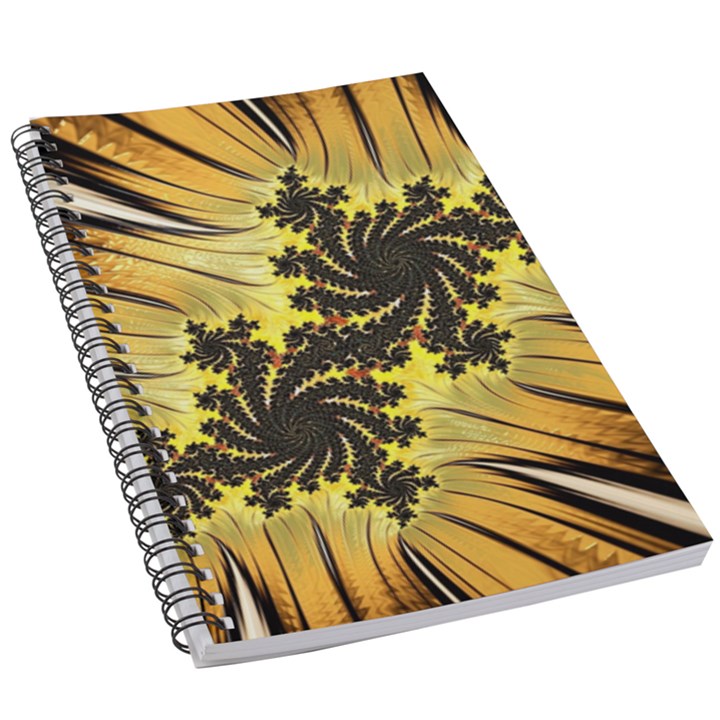 Fractal Art Colorful Pattern 5.5  x 8.5  Notebook