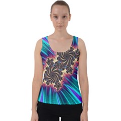 Fractal Mandelbrot Mathematical Velvet Tank Top