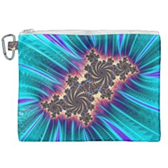 Fractal Mandelbrot Mathematical Canvas Cosmetic Bag (xxl)