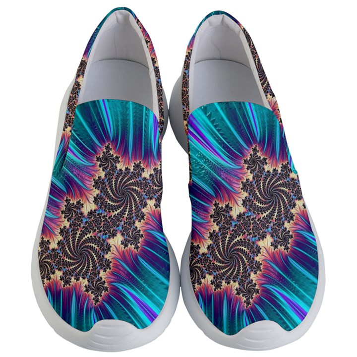 Fractal Mandelbrot Mathematical Women s Lightweight Slip Ons