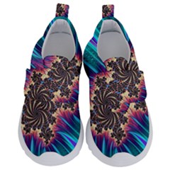 Fractal Mandelbrot Mathematical Kids  Velcro No Lace Shoes