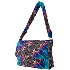 Fractal Mandelbrot Mathematical Full Print Messenger Bag