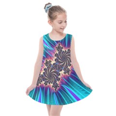 Fractal Mandelbrot Mathematical Kids  Summer Dress