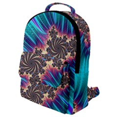 Fractal Mandelbrot Mathematical Flap Pocket Backpack (small)