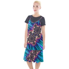 Fractal Mandelbrot Mathematical Camis Fishtail Dress