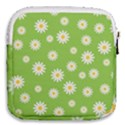 Daisy Flowers Floral Wallpaper Mini Square Pouch View2