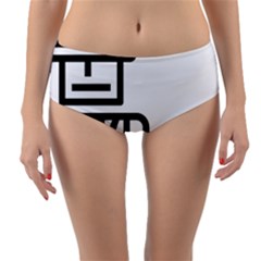 Mafioso Reversible Mid-waist Bikini Bottoms