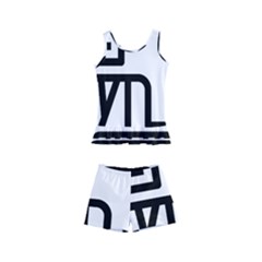 Mafioso Kids  Boyleg Swimsuit