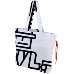 Mafioso Drawstring Tote Bag