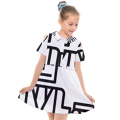 Mafioso Kids  Short Sleeve Shirt Dress