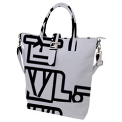 Mafioso Buckle Top Tote Bag by Randy2013t