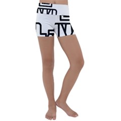 Mafioso Kids  Lightweight Velour Yoga Shorts