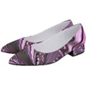 Purple Fractal Flowing Fantasy Women s Low Heels View2