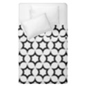 Pattern Star Repeating Black White Duvet Cover Double Side (Single Size) View1