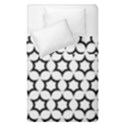 Pattern Star Repeating Black White Duvet Cover Double Side (Single Size) View2