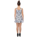 Pattern Star Repeating Black White Inside Out Casual Dress View4