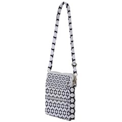 Pattern Star Repeating Black White Multi Function Travel Bag