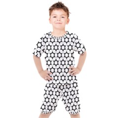 Pattern Star Repeating Black White Kid s Set