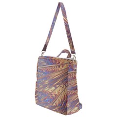 Flourish Artwork Fractal Expanding Crossbody Backpack