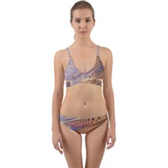 Flourish Artwork Fractal Expanding Wrap Around Bikini Set by Pakrebo